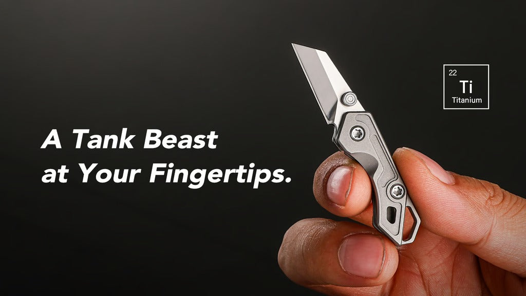 Natanto: A Real Micro Folding Knife | Ti EDC Reimagined