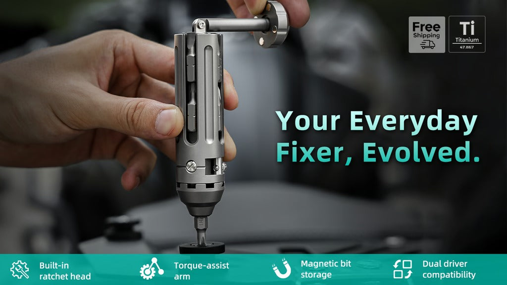 GripNGo 2.0: Your Everyday Titanium Driver, Reinvented