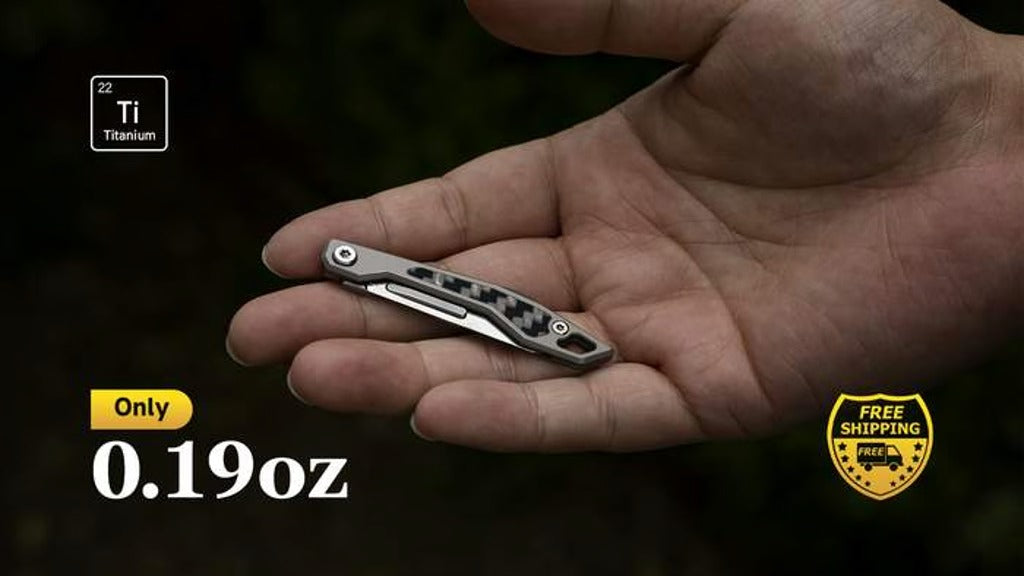 The WaspArmor Blade: Titanium Micro Folding Scalpel Knife