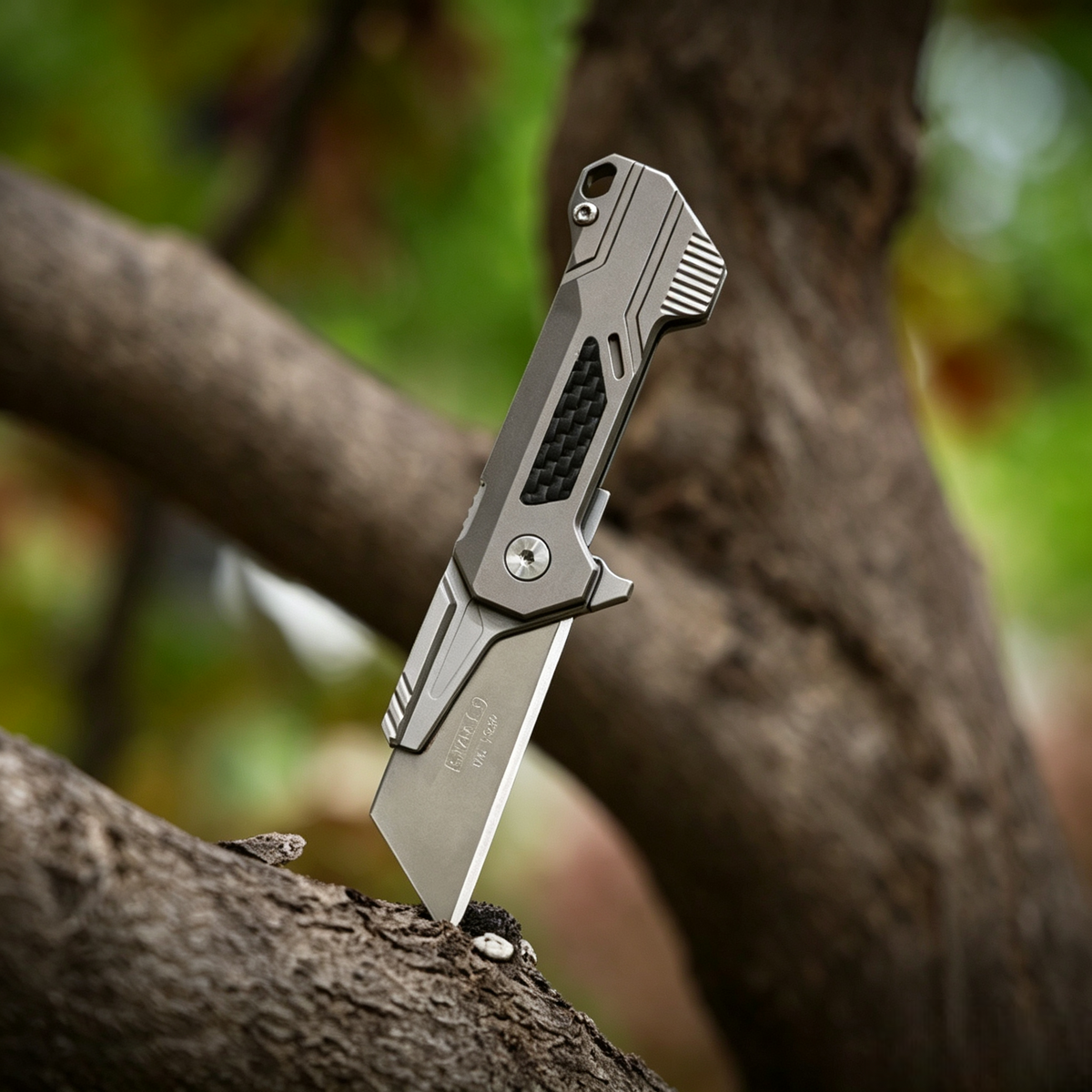 The WindSlice: Mini EDC Titanium Folding Utility Knife