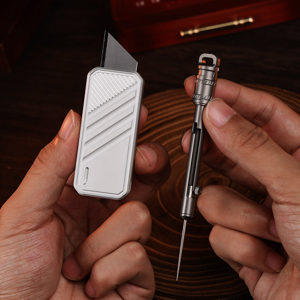 Ultimate Pocket EDC Kit | DeckShiv, Dark Fire 2.0 & AcePick Pro