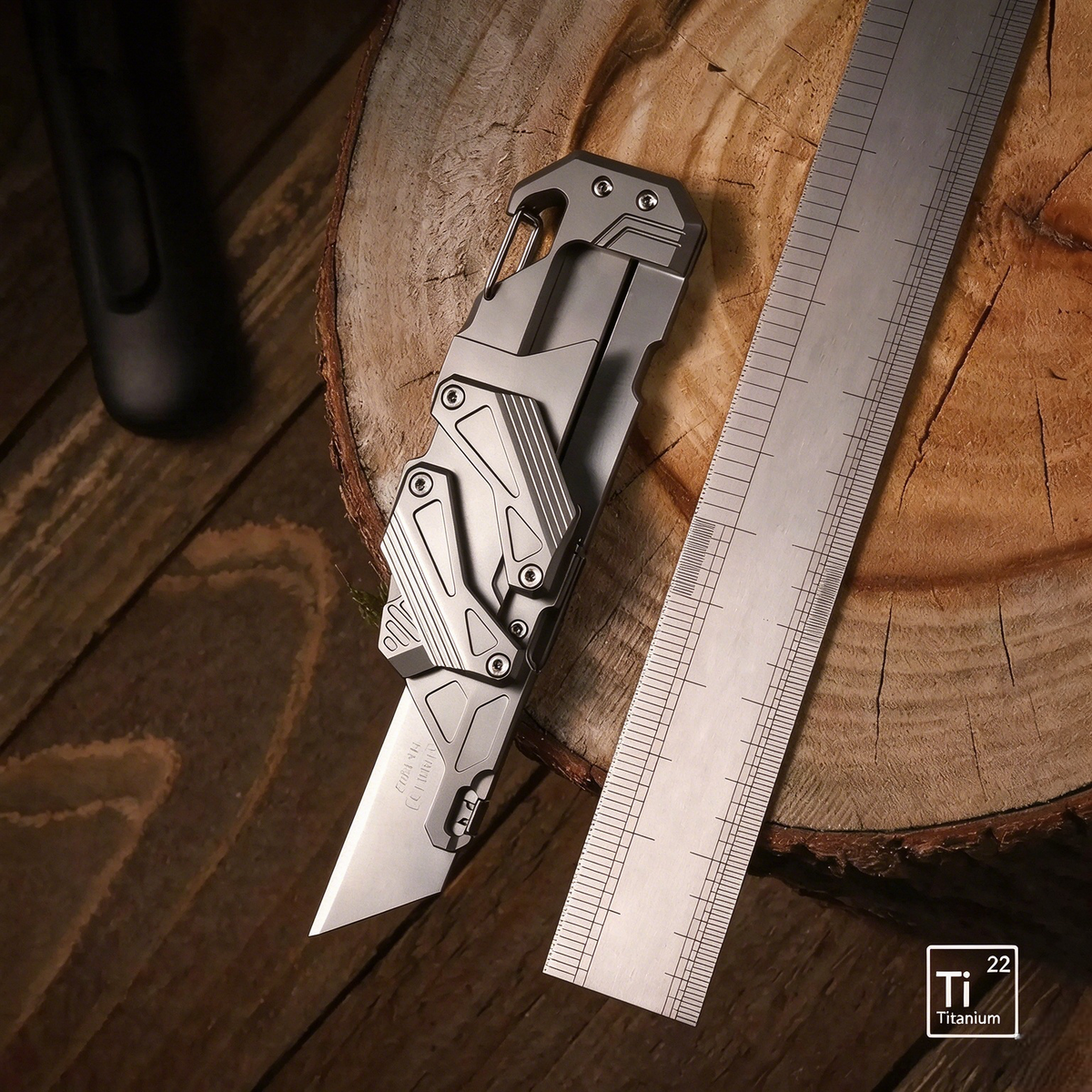 SyncraGlide: Titanium Dual-Rail Mecha Executive Craft Trimmer