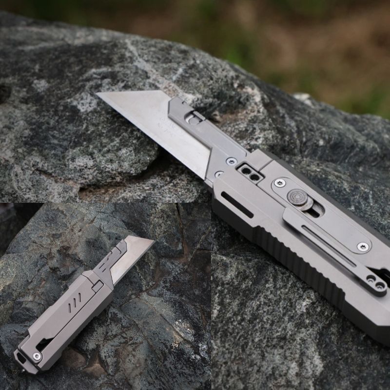 The JetFlick - Innovative Titanium Knife with Unique Opening