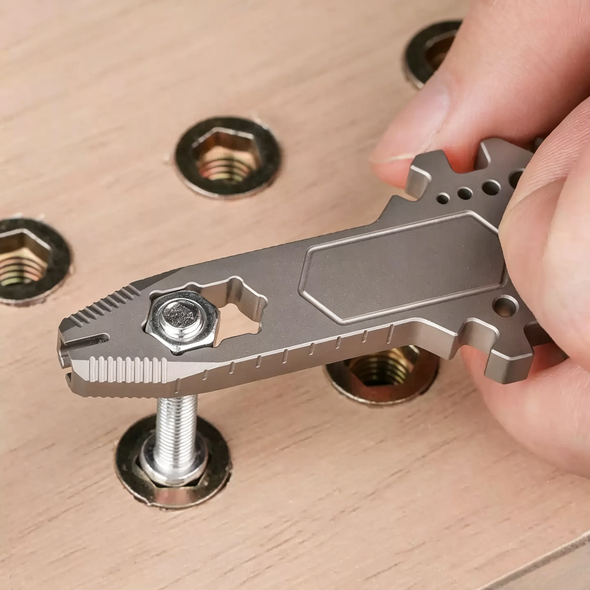 KeyMaster 2.0: The Upgraded 18-in-1 Titanium EDC Tool