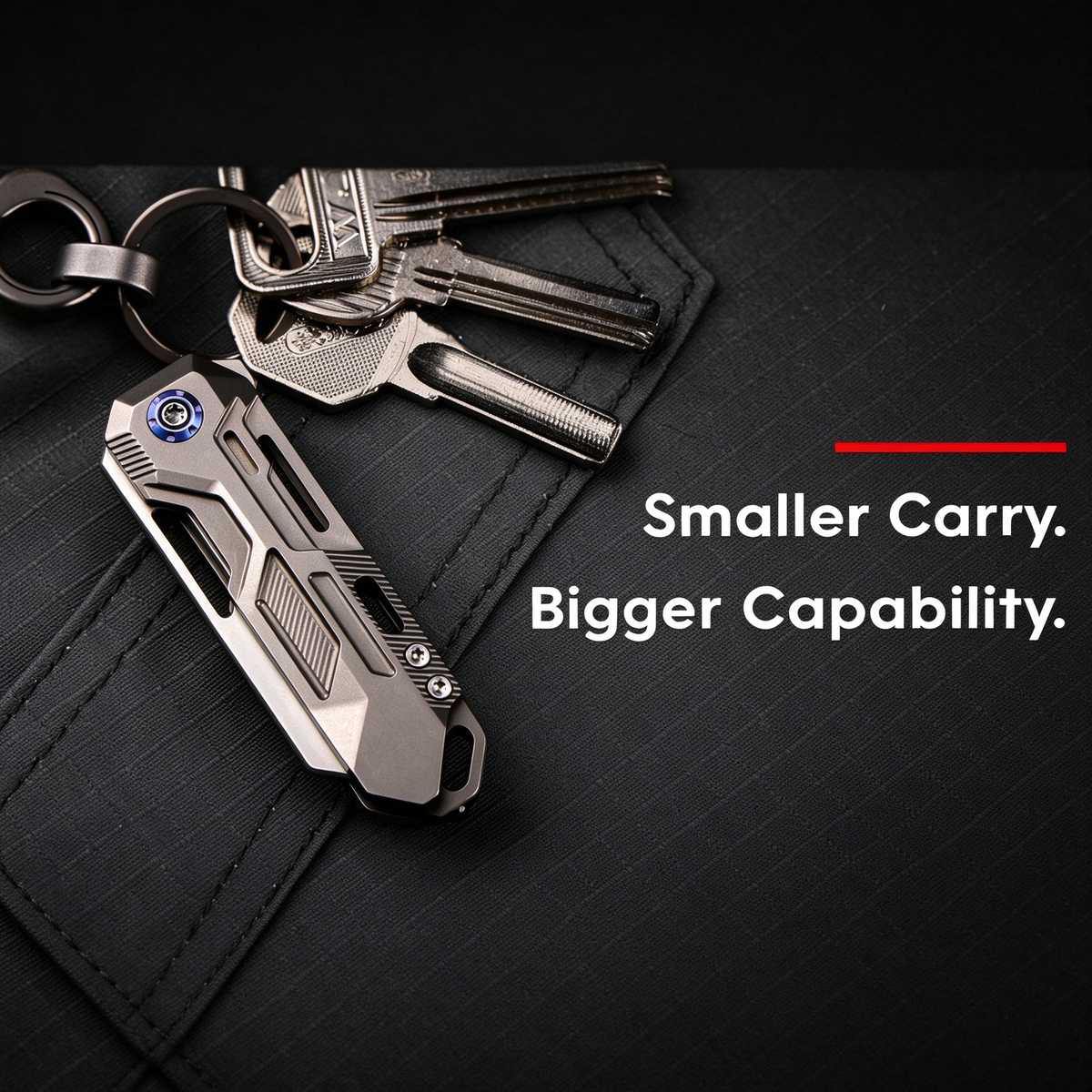 NanoMax 2.0 compact titanium box cutter