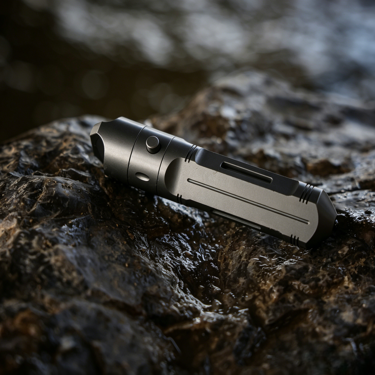 Vaultik: Magnetic Quick-Release Titanium EDC Capsule