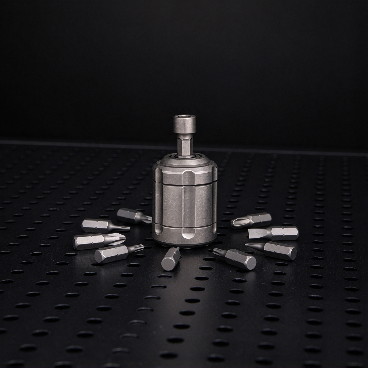 The Revolver S – Compact Titanium Ratchet Screwdriver