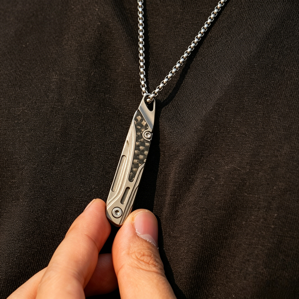 NickBlade: Titanium Micro Folding Knife for EDC Tasks