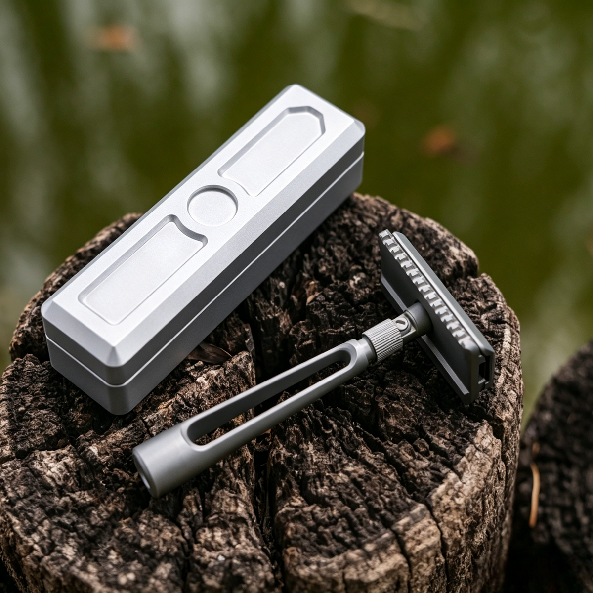 ModuRazor V2 - Smaller, Lighter, Travel-Ready Titanium Razor