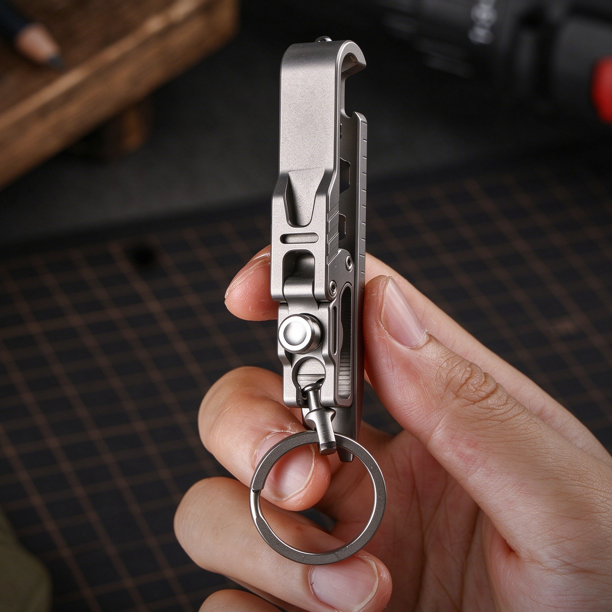 K-Smart X: A Refined Titanium EDC Belt Buckle Toolkit System