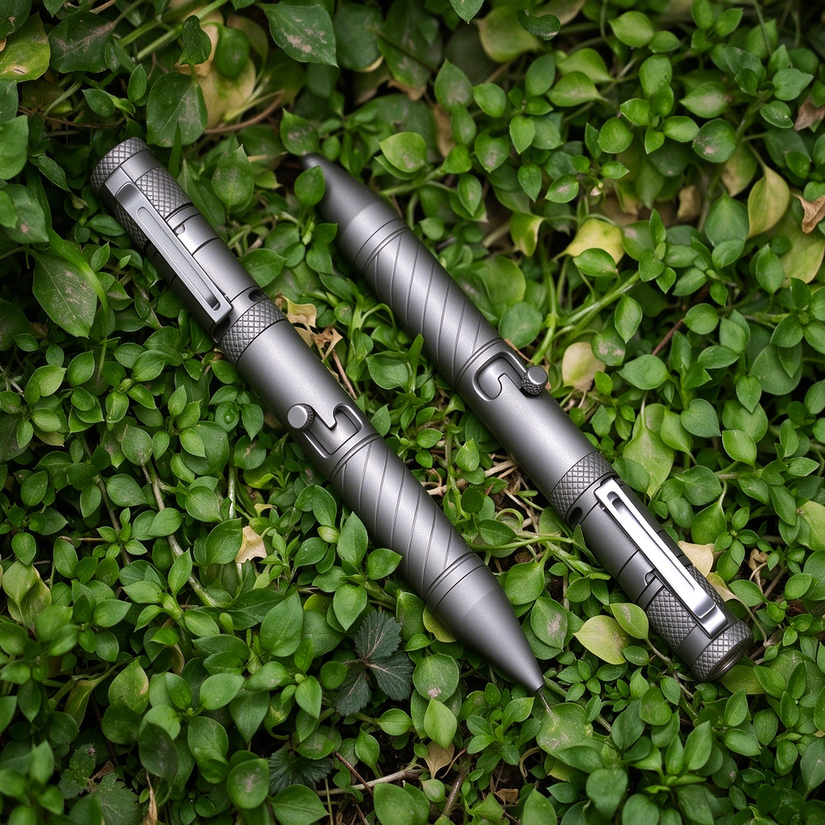 The BoltLite:Modular Titanium EDC Pen & Flashlight & Pry Bar