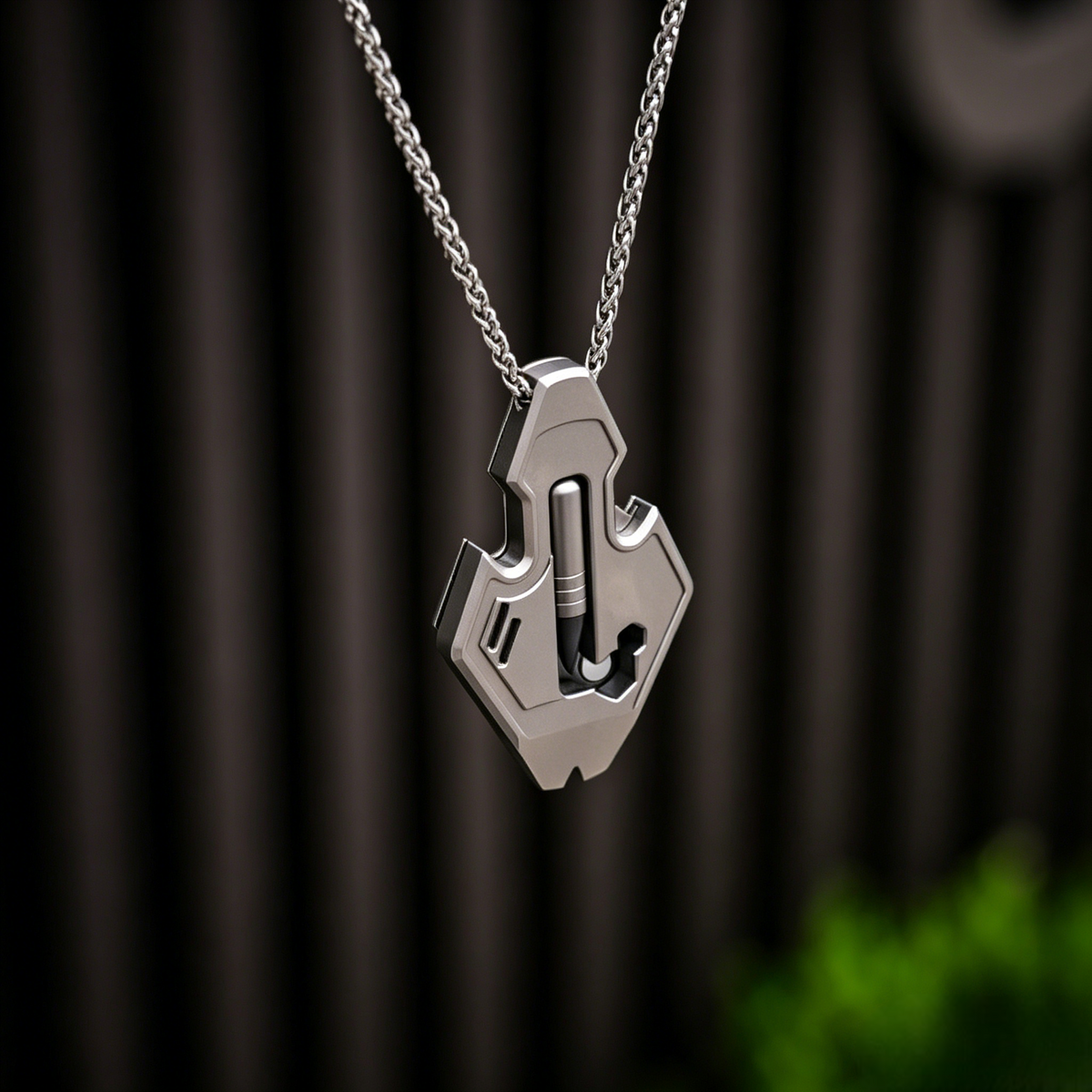 The Flounder 2.0 | 13-in-1 Titanium EDC Multitool Pendant
