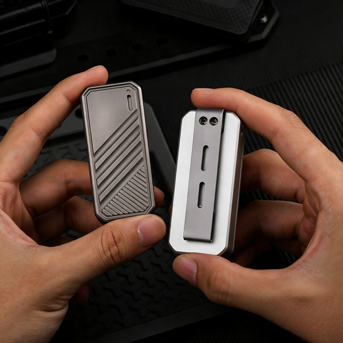 DeckShiv — A Magnetic Fidget Slider Utility Knife