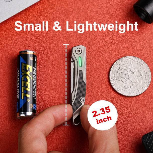 NickBlade: Titanium Micro Folding Knife for EDC Tasks