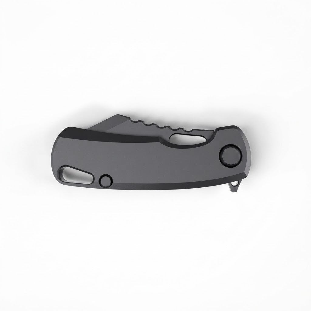 TiArc Compact Titanium Everyday Tool — 2.23" Closed, Keychain Ready