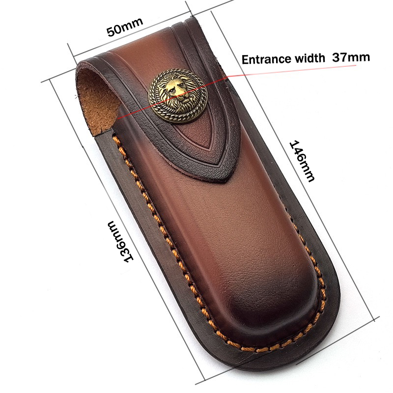 Leather Folding Knife Sheath