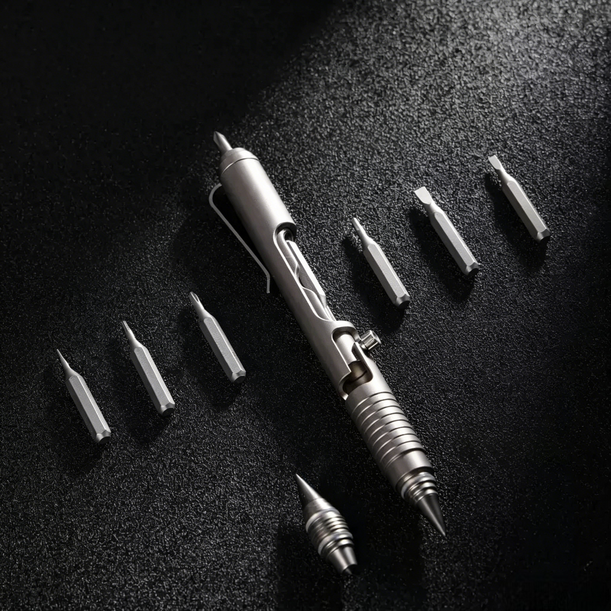 The Bullet Ant 2.0 - Titanium Bolt Action Multitool Pen