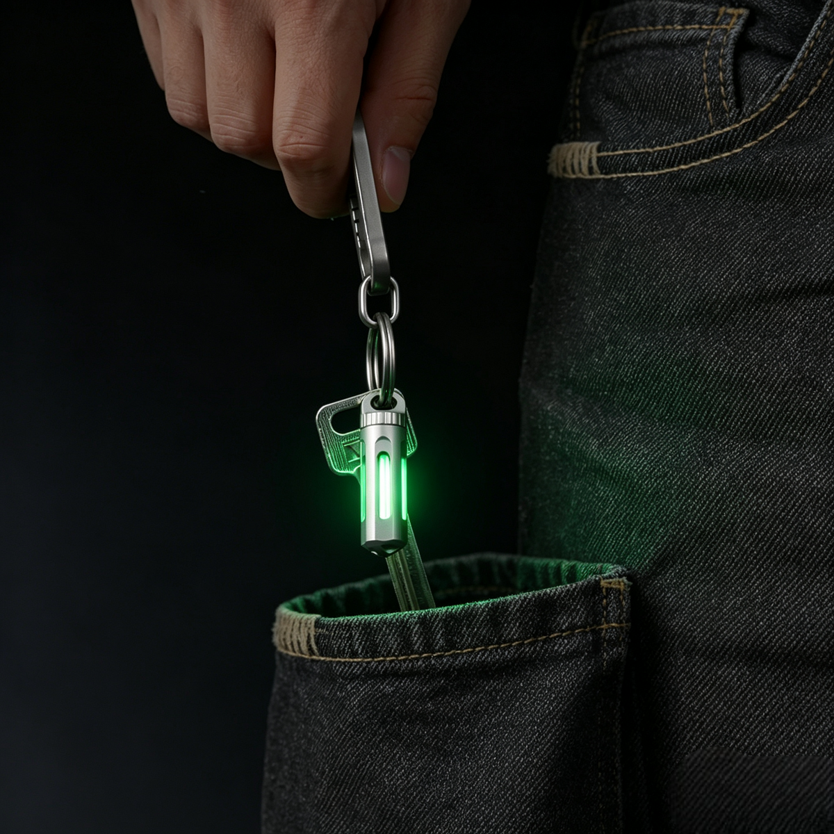 NoxTi: The Tritium Keychain—Carry the Glow. Own the Night.