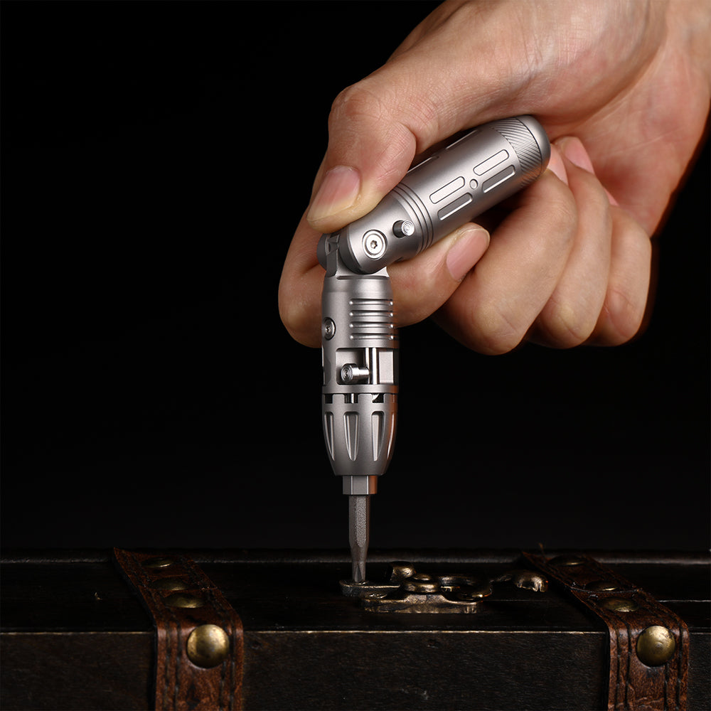 Ultimate Ratchet EDC Kit | Arcos Driver & Lumix Nano Ti