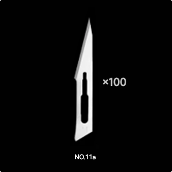 Replacement Scalpel Blades (100 pcs) for KeyKnife