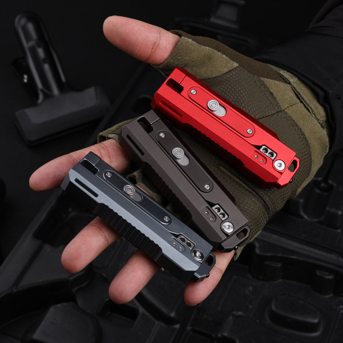 The JetFlick - Innovative Titanium Knife with Unique Opening