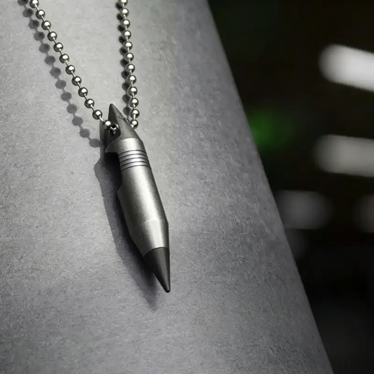 The Wolf Fang -- Titanium EDC Keychain Multitool