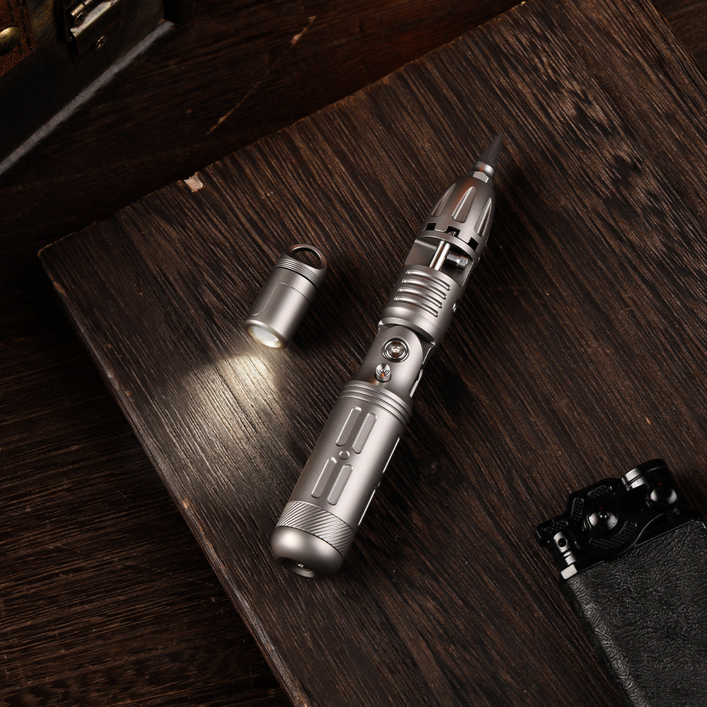 Ultimate Ratchet EDC Kit | Arcos Driver & Lumix Nano Ti