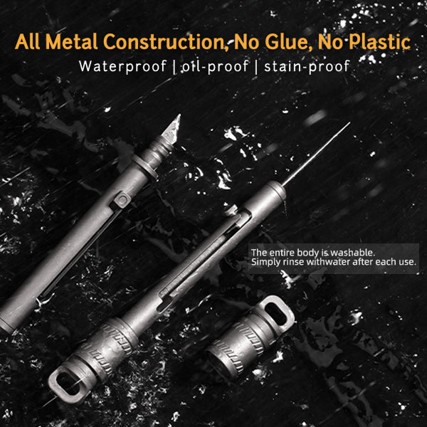 AcePick Pro: Titanium Quick-Release Multitool Toothpick
