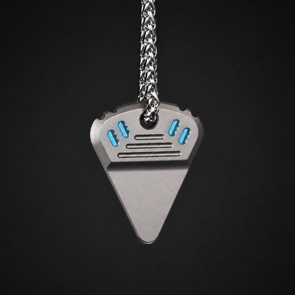ResoTi | Titanium Guitar Pick with Sweat-Activated Grip