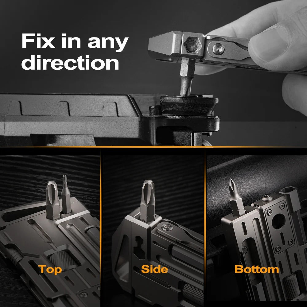 OmniPro Wrench 3.0 — Titanium Multi-Tool Wrench System