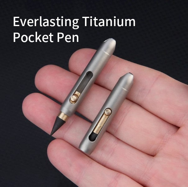 Pocket Titanium: Everlasting Mini Pen
