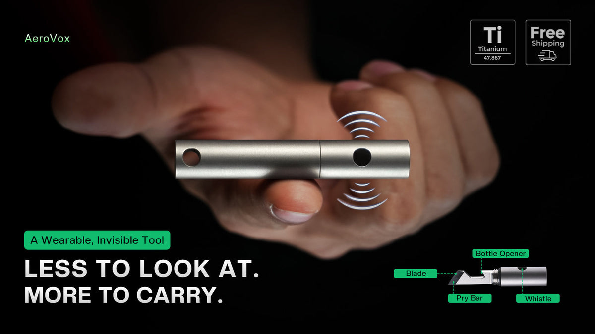 AeroVox: The Titanium Tool That Doesn't Look Like One