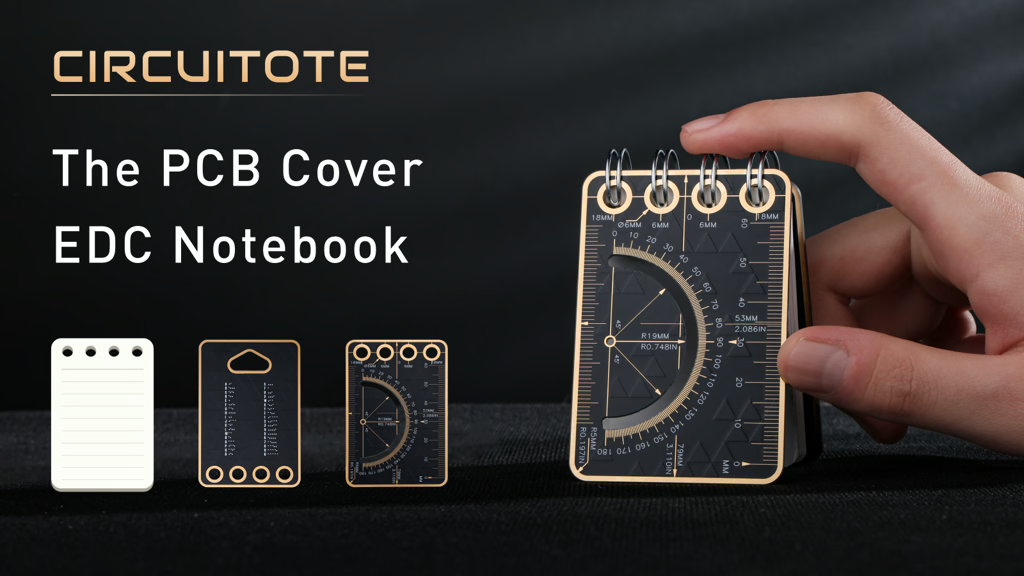 Circuitote | The PCB Cover EDC Notebook for Explorers