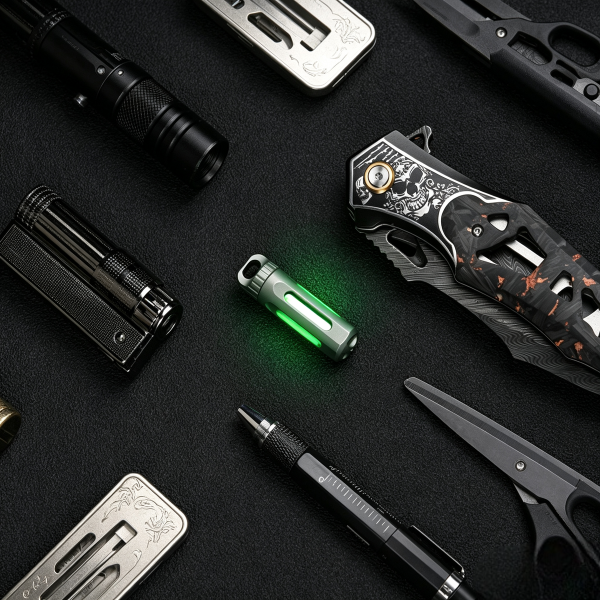 NoxTi: The Tritium Keychain—Carry the Glow. Own the Night.