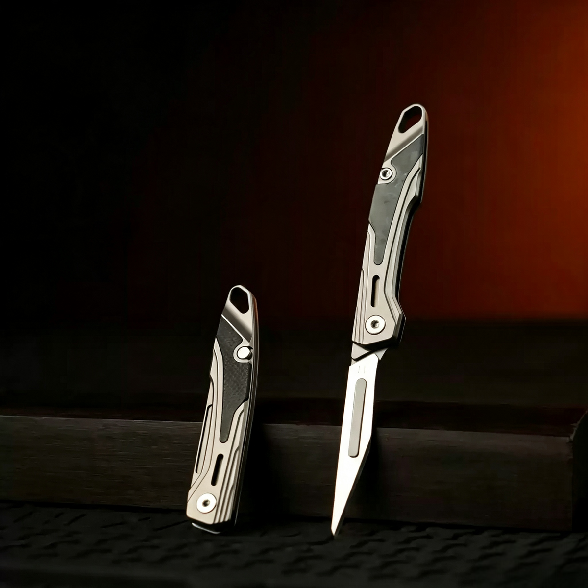 NickBlade: Titanium Micro Folding Knife for EDC Tasks