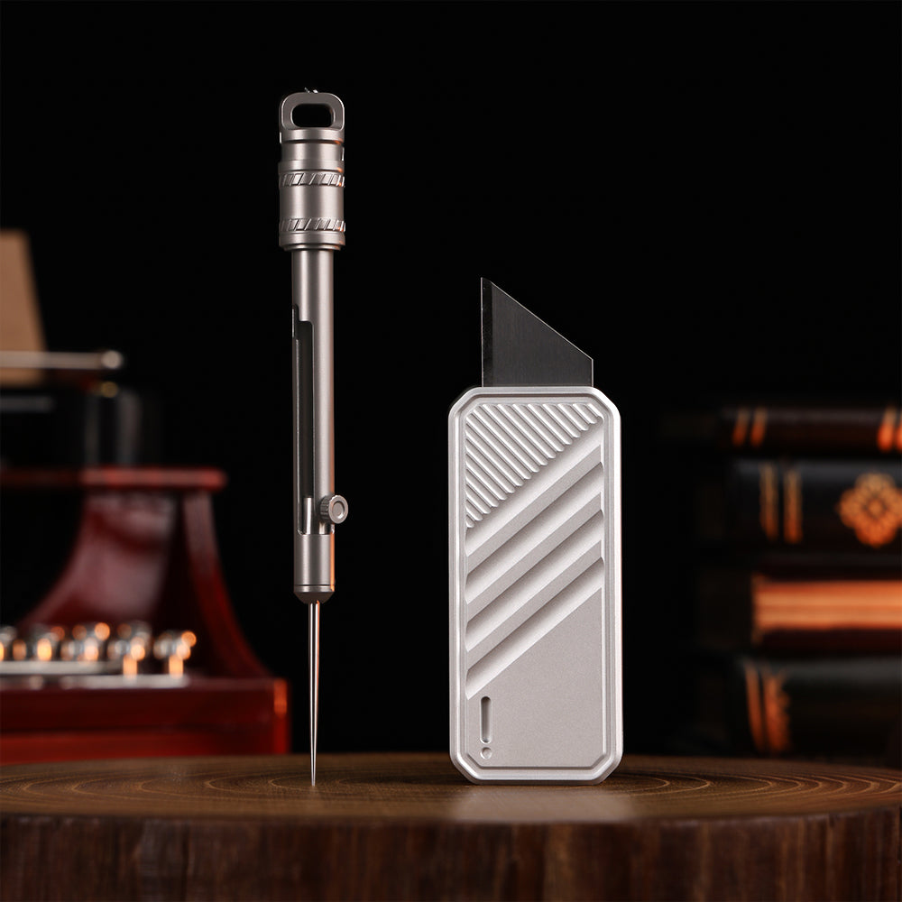 Ultimate Pocket EDC Kit | DeckShiv, Dark Fire 2.0 & AcePick Pro