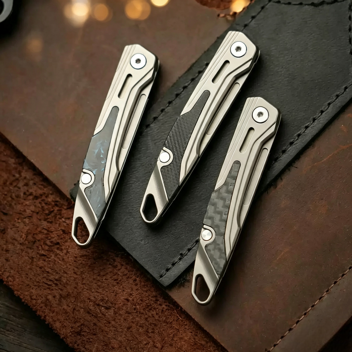 NickBlade: Titanium Micro Folding Knife for EDC Tasks