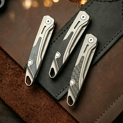 NickBlade: Titanium Micro Folding Knife for EDC Tasks