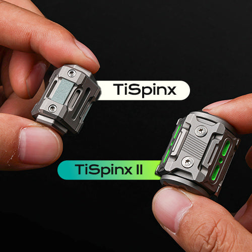 TiSpinx II: A Modular Titanium EDC Spinner Pendant
