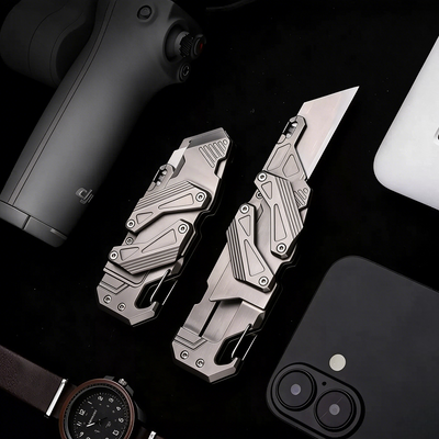SyncraGlide: Titanium Dual-Rail Mecha Executive Craft Trimmer