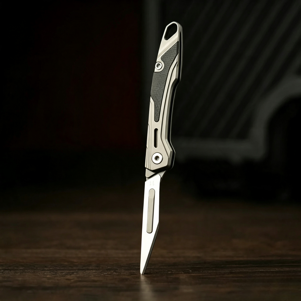 NickBlade: Titanium Micro Folding Knife for EDC Tasks