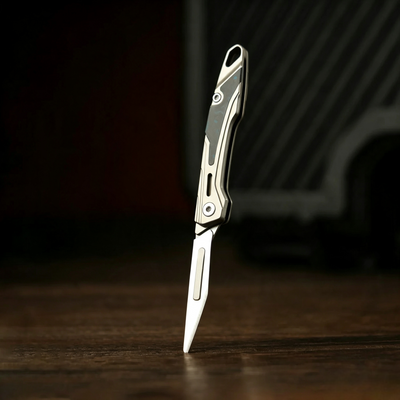 NickBlade: Titanium Micro Folding Knife for EDC Tasks