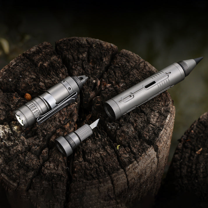 The CoreLite: 6-in-1 Modular Titanium Multitool Pen