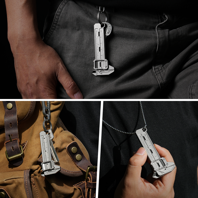 TiCal Pro 2.0 : Un pied à coulisse en titane à double échelle pour un usage quotidien (EDC)