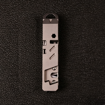 The TriPro Stand: 15-in-1 Titanium EDC Tool and Phone Stand