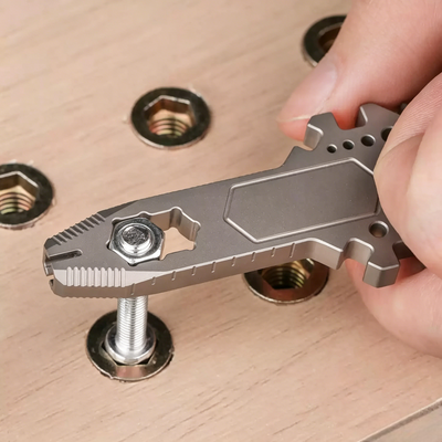KeyMaster 2.0: The Upgraded 18-in-1 Titanium EDC Tool