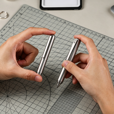Lumink: The Definitive Pocket-to-Pro Titanium Fountain Pen