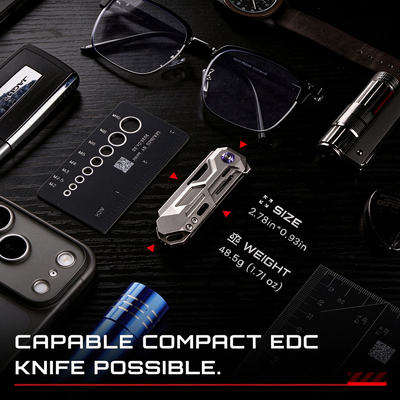 NanoMax 2.0 compact titanium box cutter