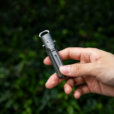 Vaultik: Magnetic Quick-Release Titanium EDC Capsule