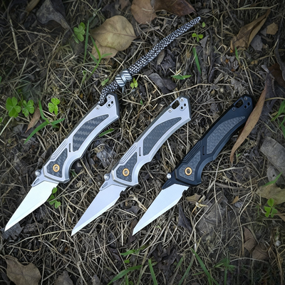 The Thunder-Titanium Utility Knife with Replaceable Blade